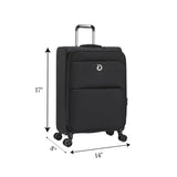 travel bag 20" black china 3007