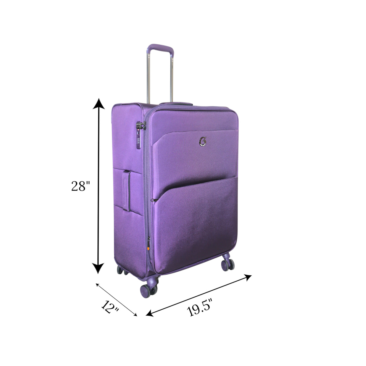 travel bag 28" black china 3007