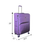 travel bag 28" black china 3007