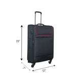 travel bag 20" black china 24357