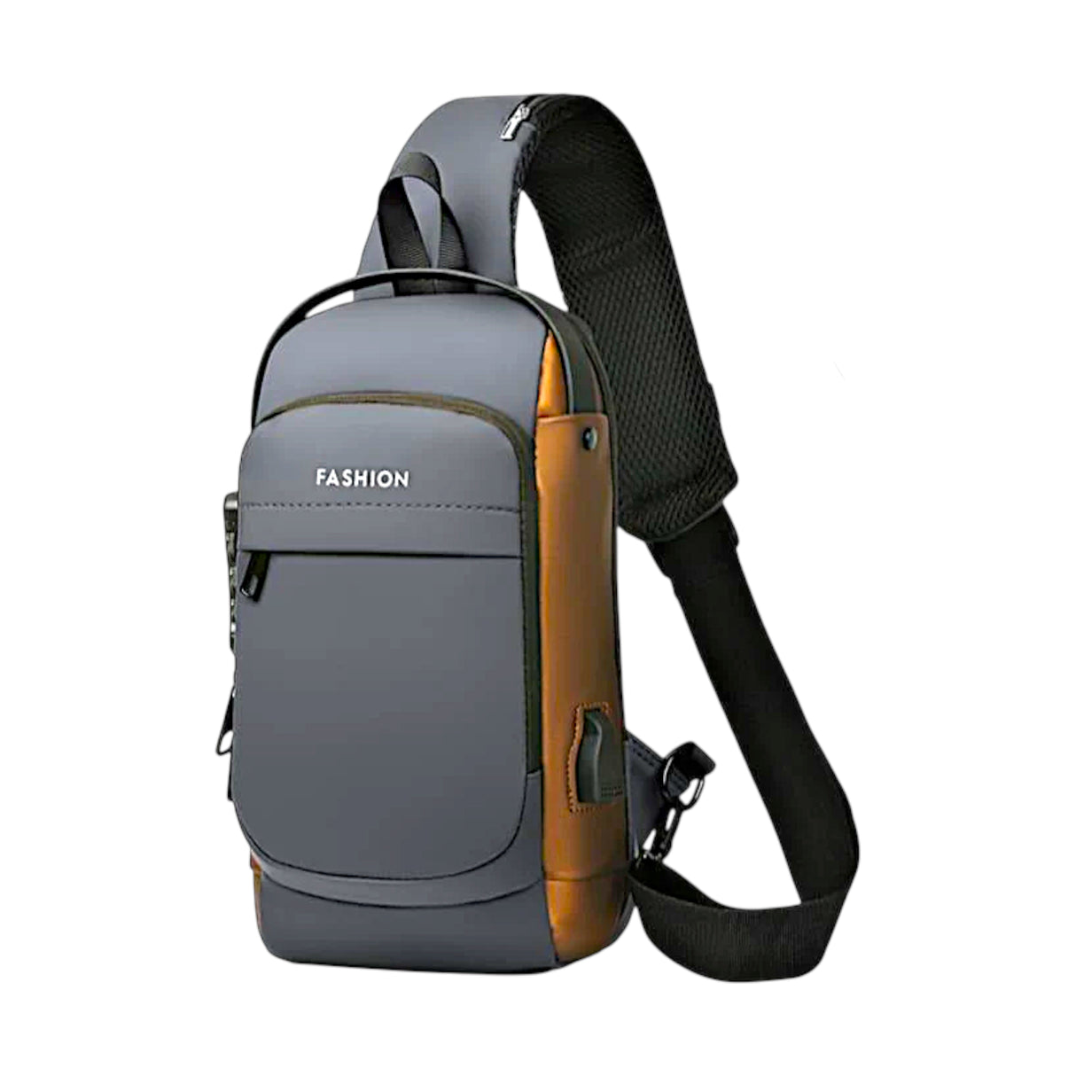 cross body bag black gold china 9114