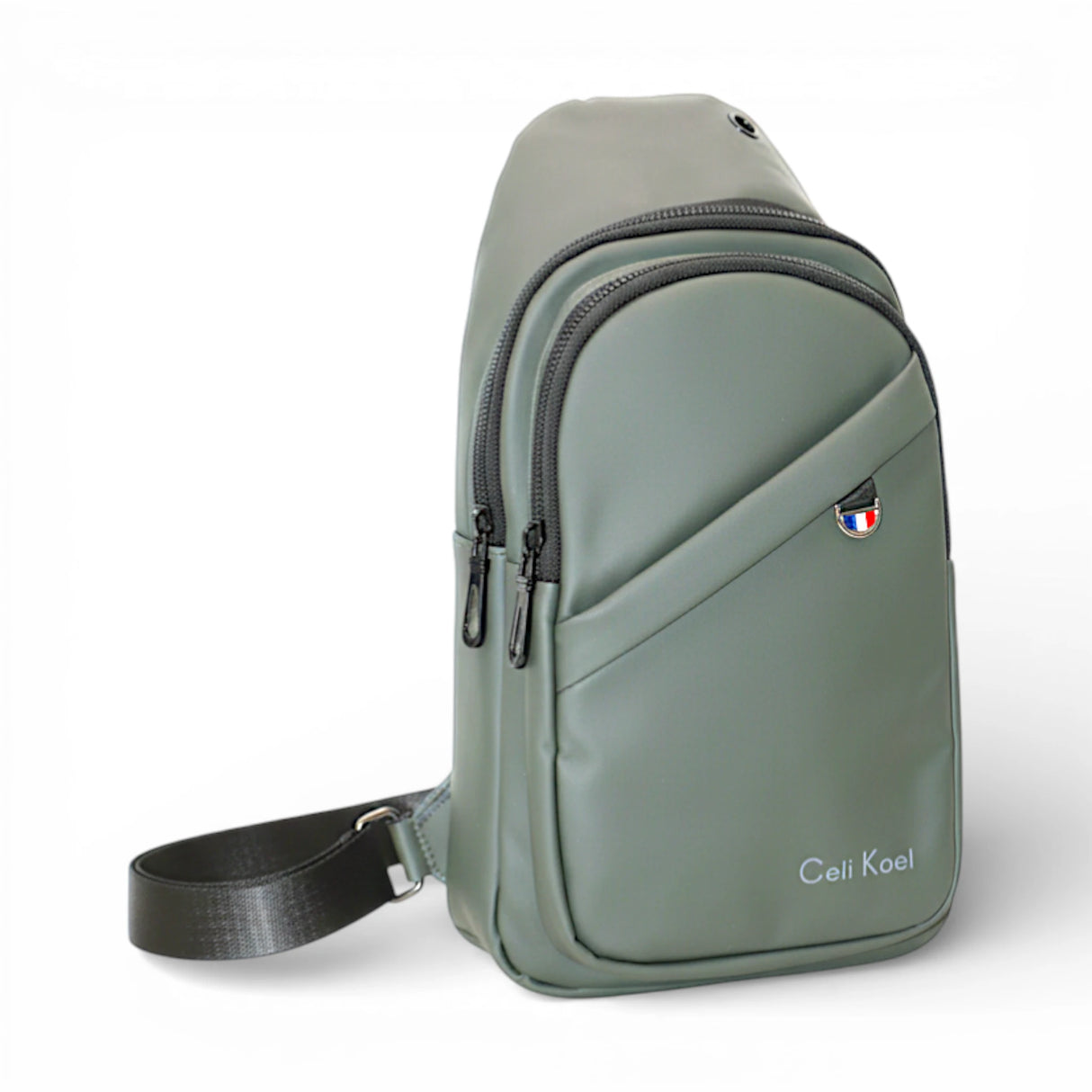 shoulder bag green china 1876-85