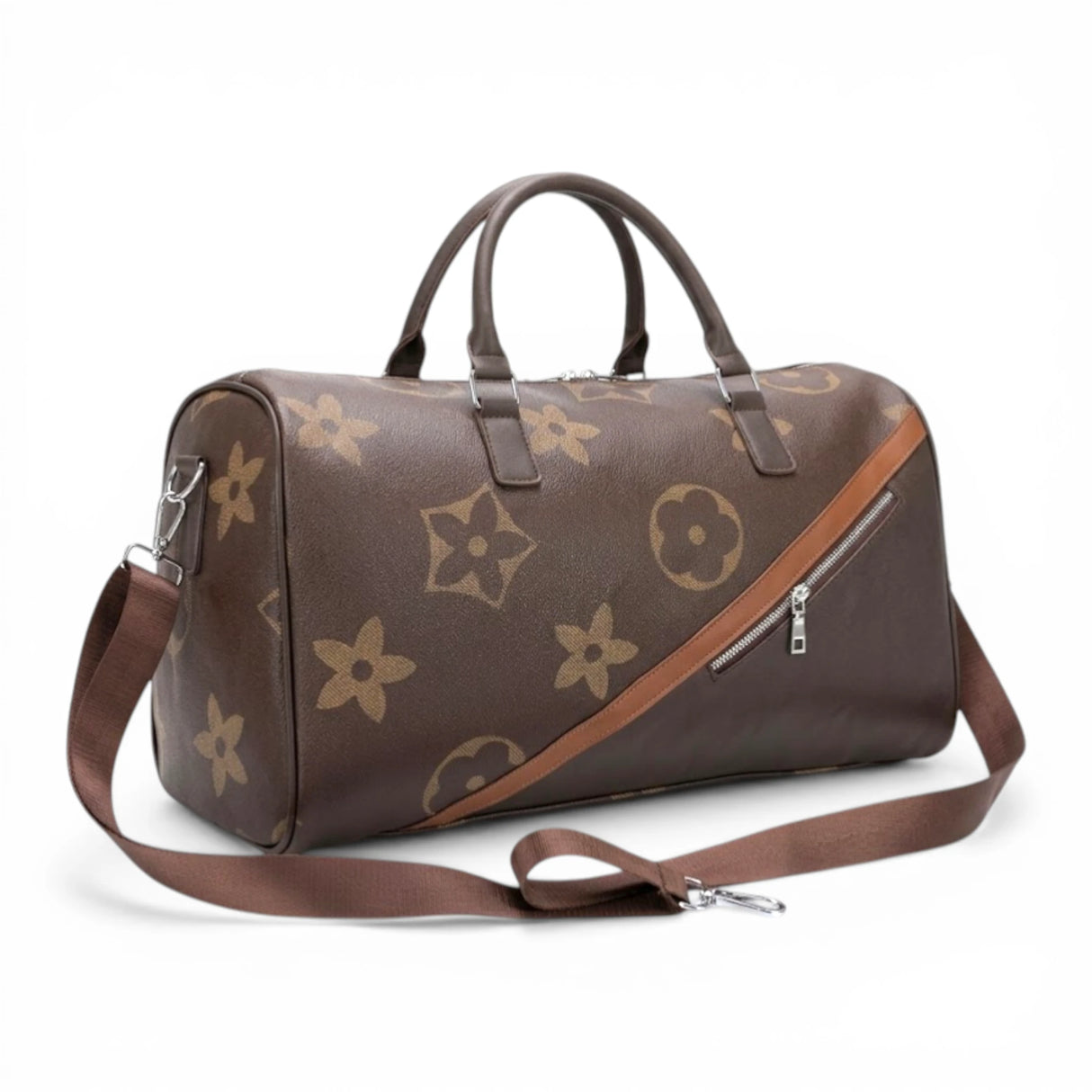 travel duffle bag handy brown china 2255