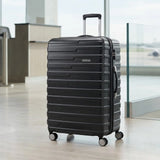 travel bag hard 20'' black american tourister china bf9