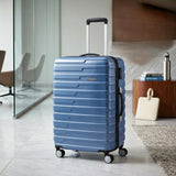 travel bag hard 20'' blue american tourister china bf9*01014