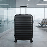 travel trolley bag 28" hard black 003