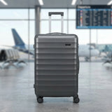 travel trolley bag 23.5" hard dark gray 003
