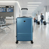 lvshi travel trolley bag 28" hard blue 002