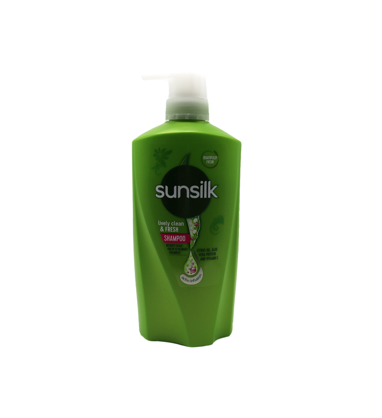 sunsilk shampoo lively clean & fresh 625ml thai