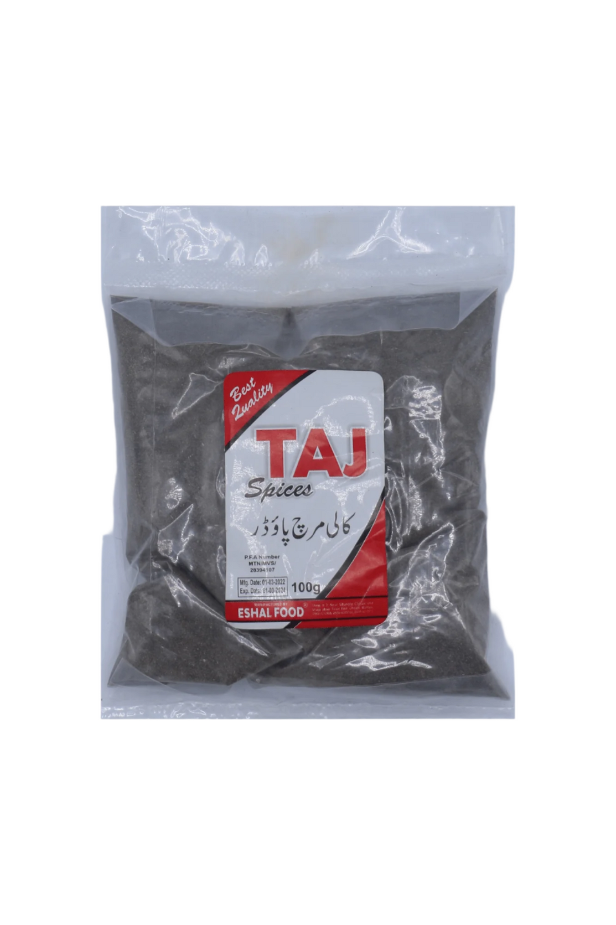 taj black pepper powder 100g