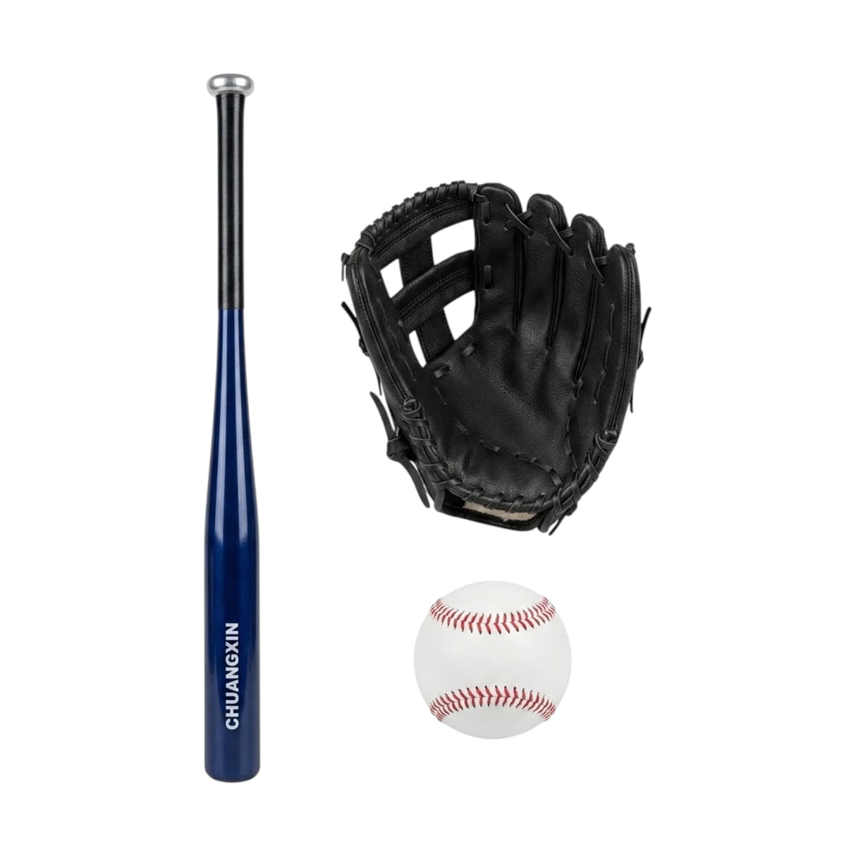 BASEBALL SET 3IN1 25" CRYSTAL CARD CHINA