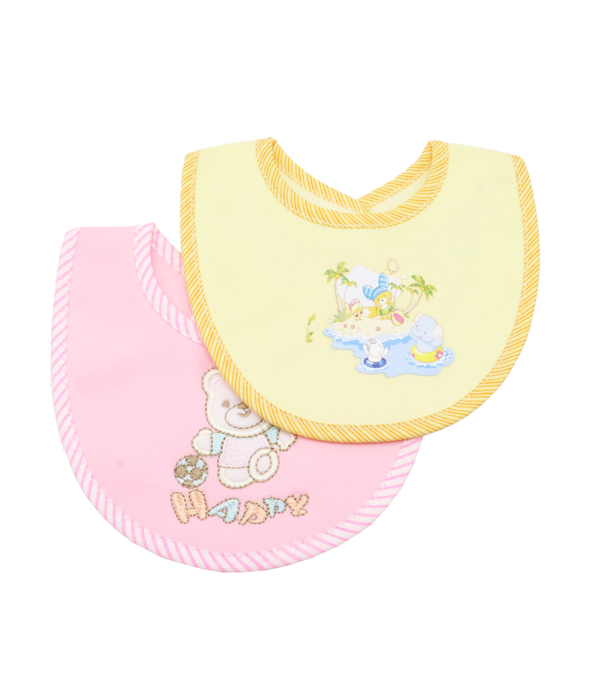 baby bib fabric 2pc d786