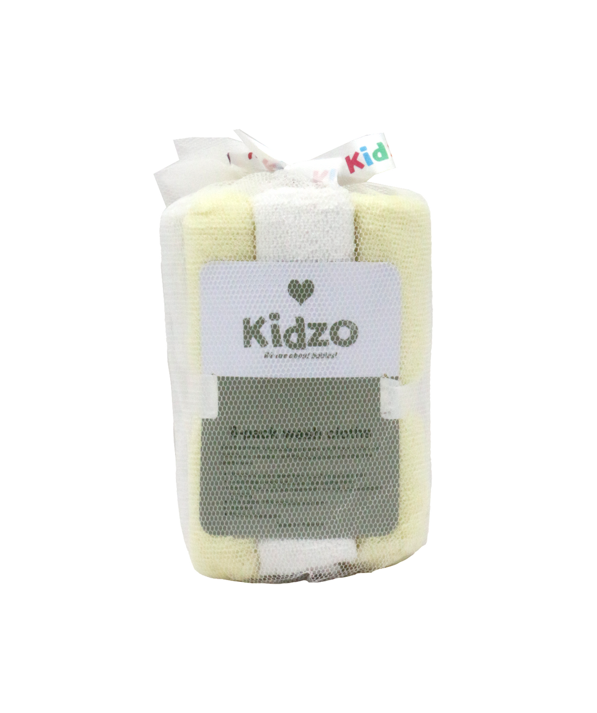 kidzo baby face towel 8pc d093