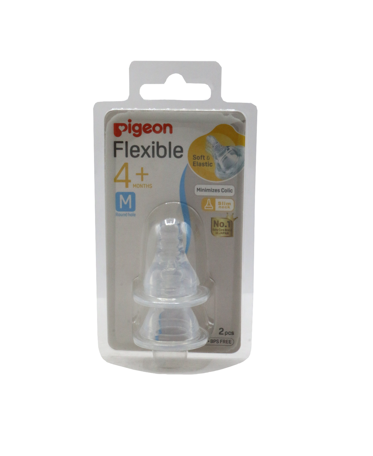 pigeon nipple 2pc 4m+ indonesia 78484