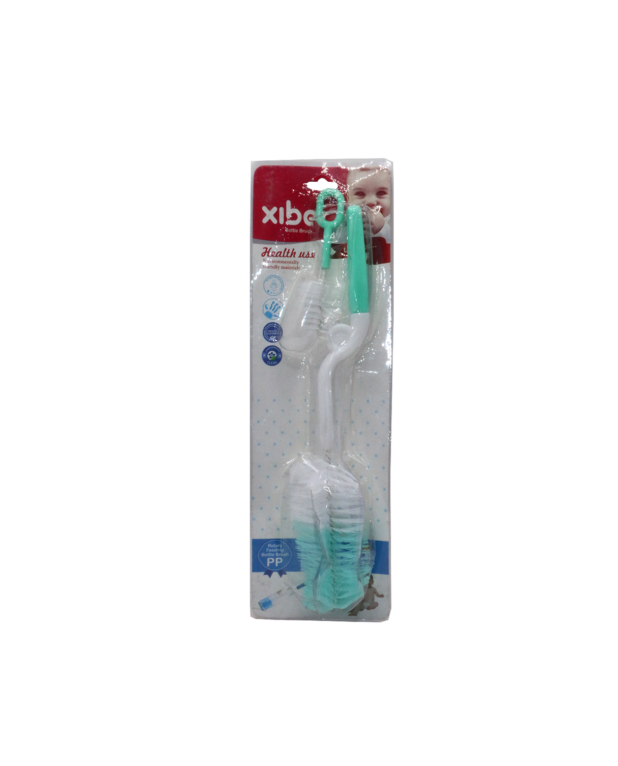 xibei feeder brush 2pc xd-8203
