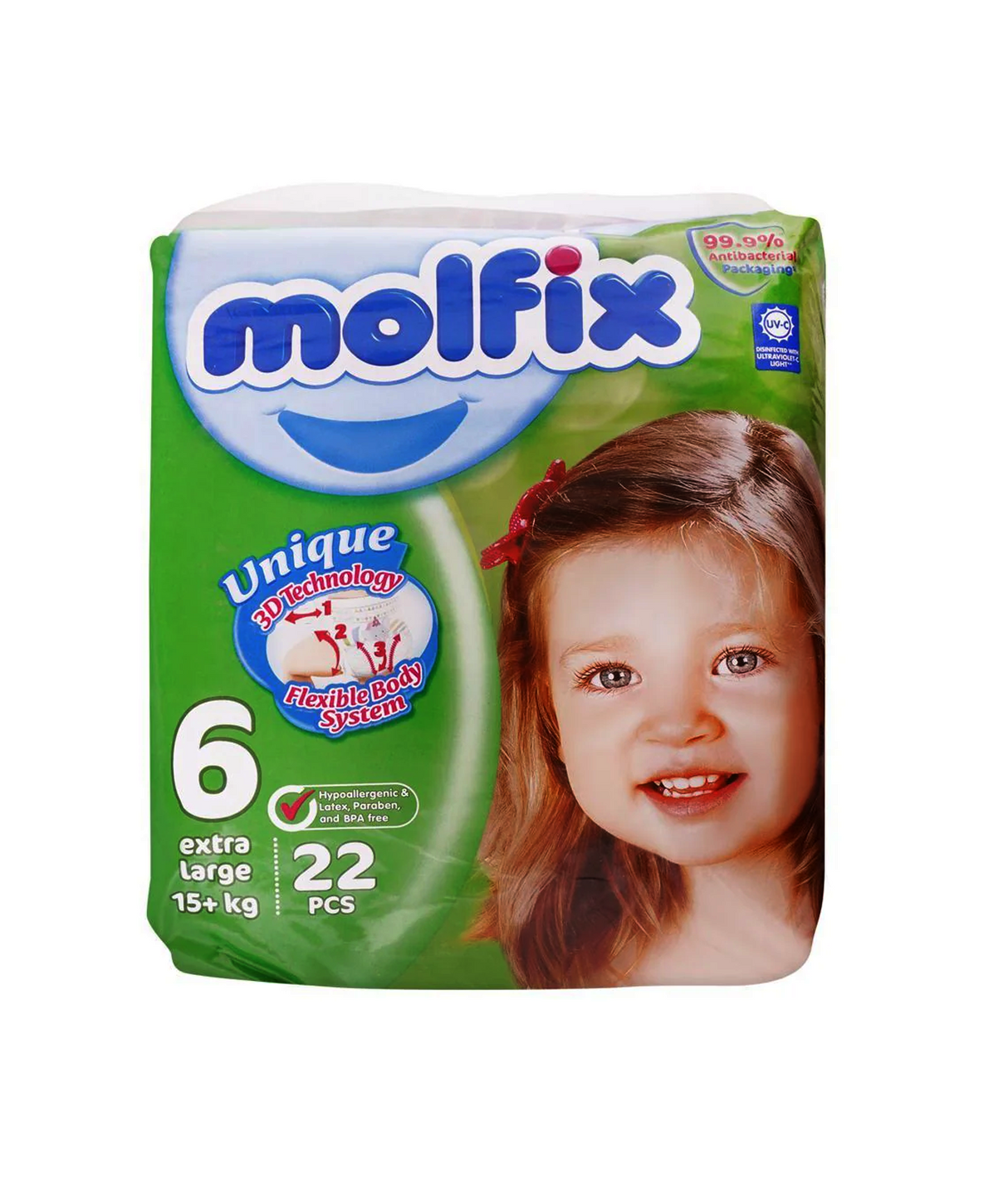 molfix diapers economy xxl-6 22pc