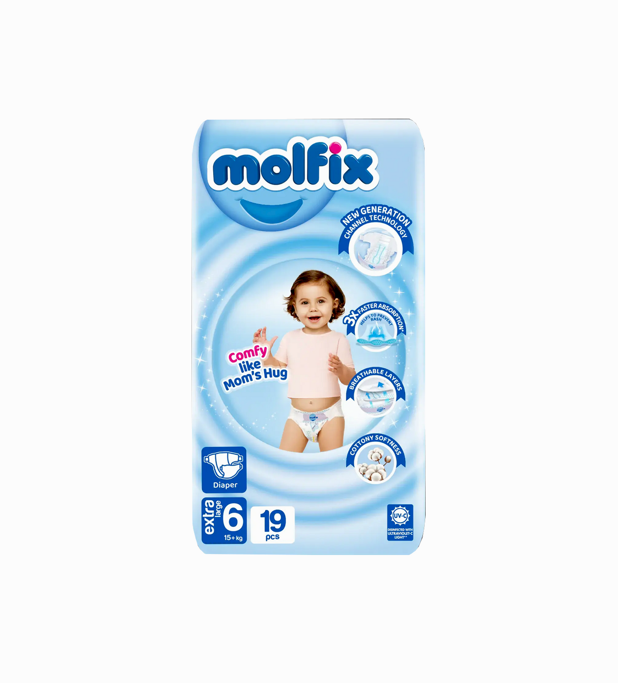 molfix diapers economy xxl-6 19pc