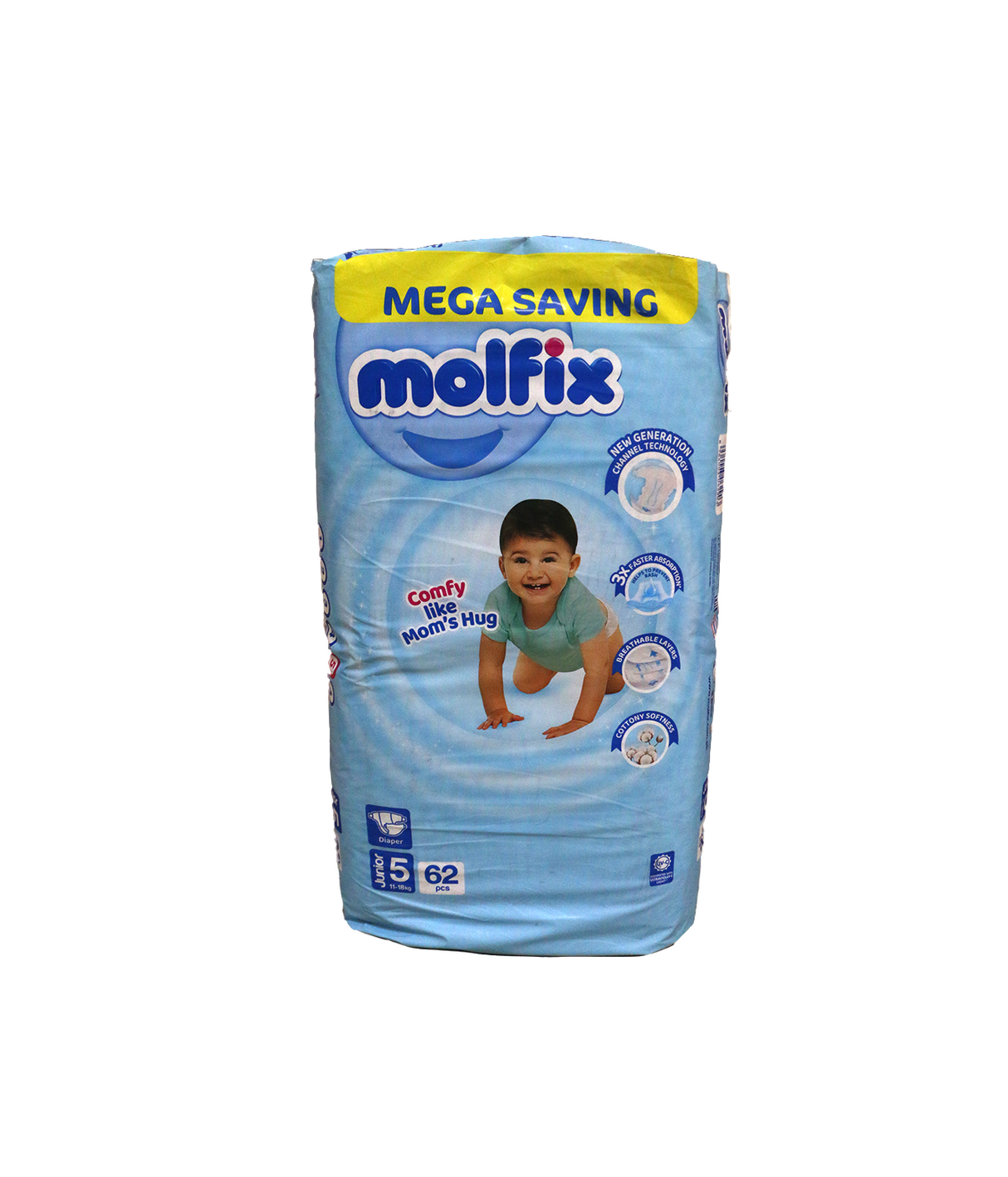 molfix diaper mega juniour 5 62pc