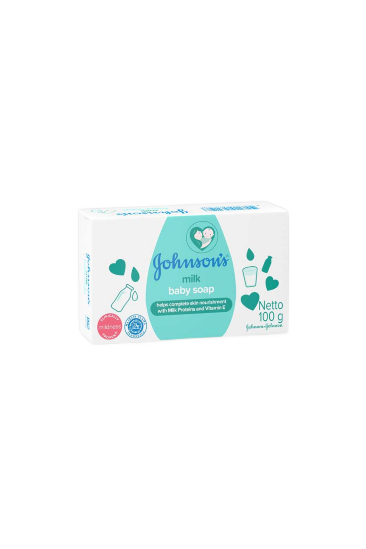 johnsons milk baby soap 100g