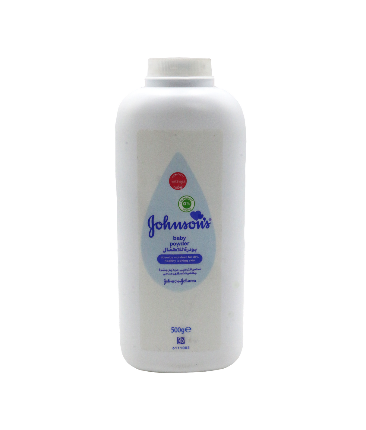 johnsons baby powder white 500g