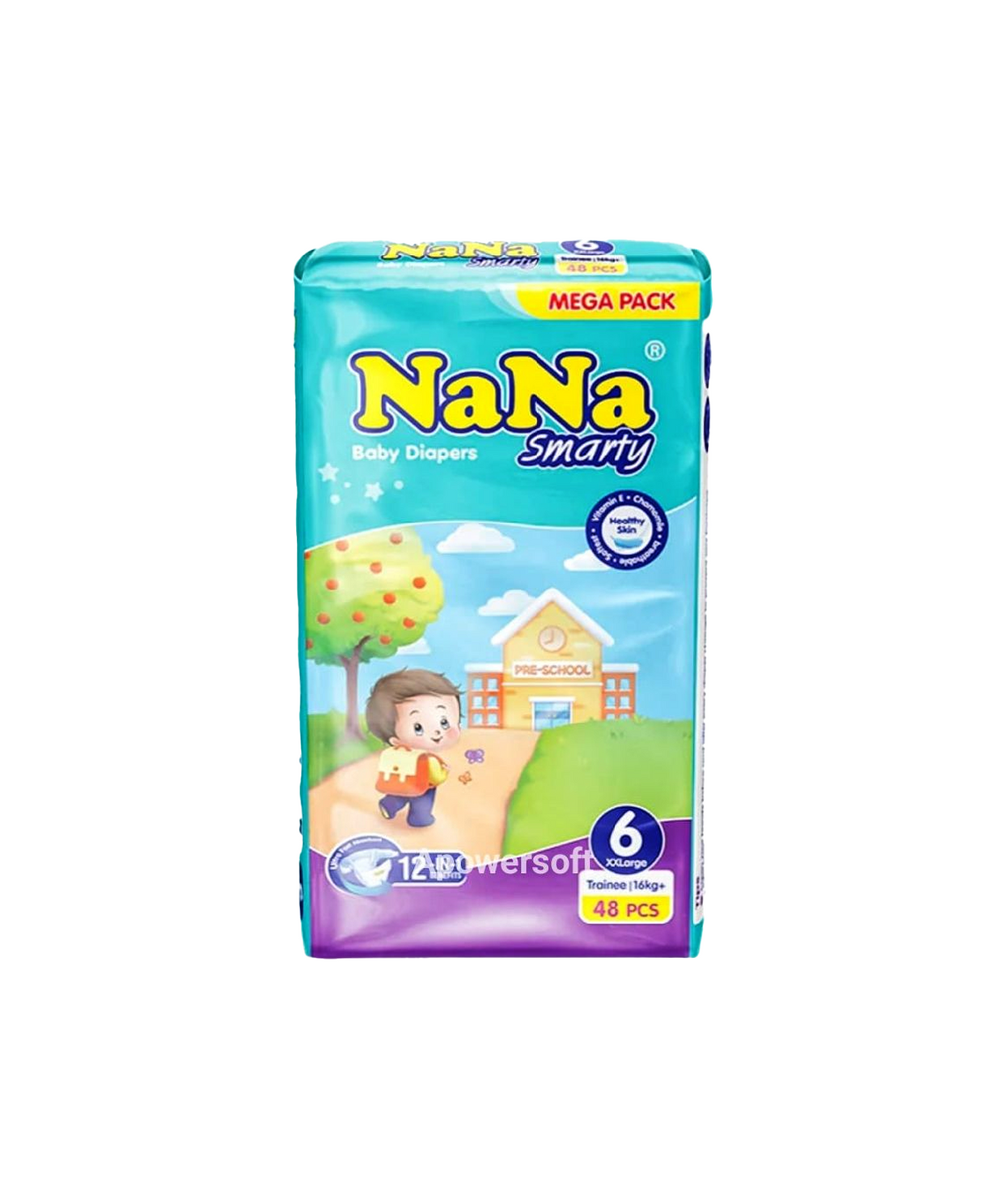 nana diapers mega pack xxl6 48pc