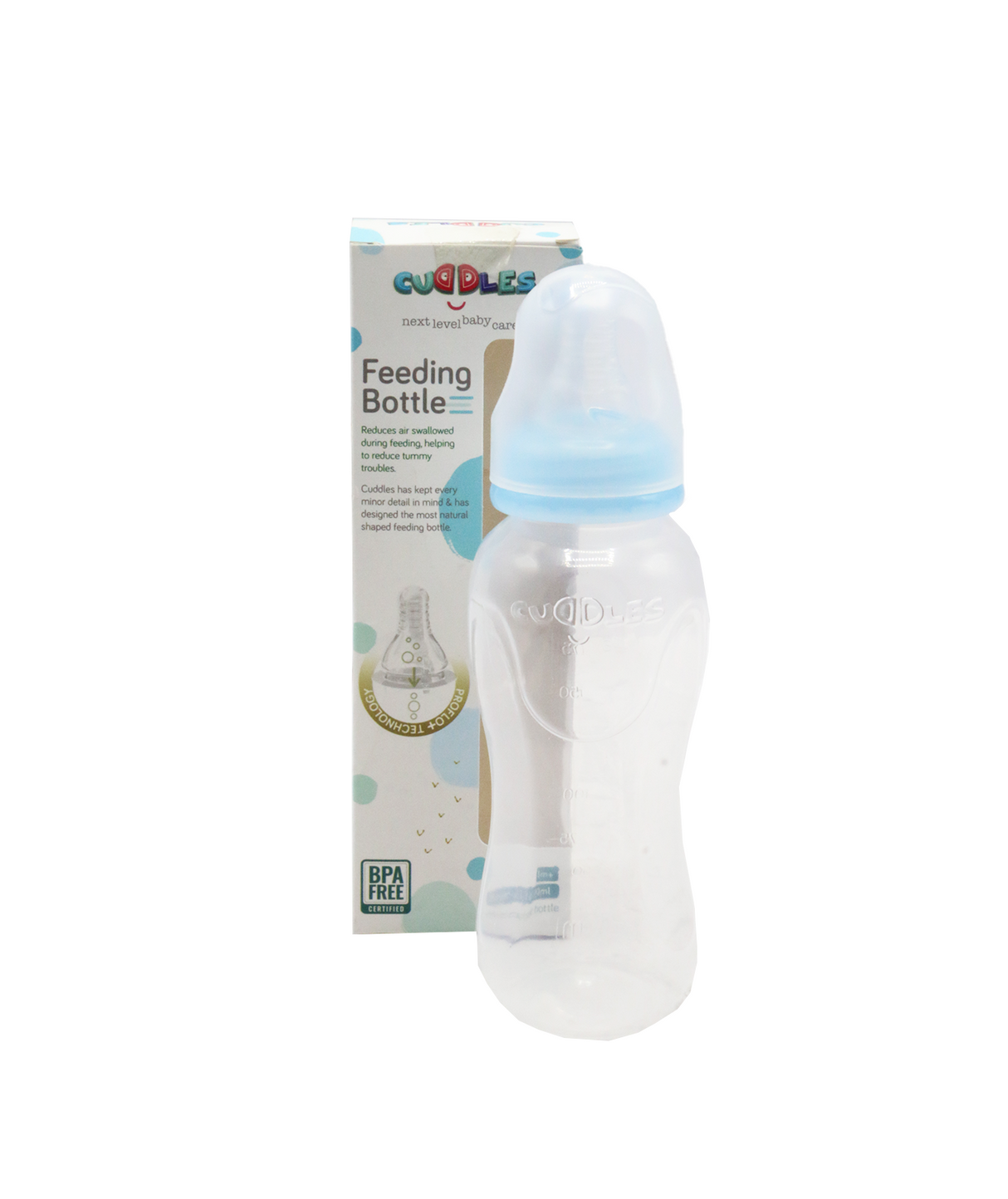 cuddles feeder proflo+ 250ml d125