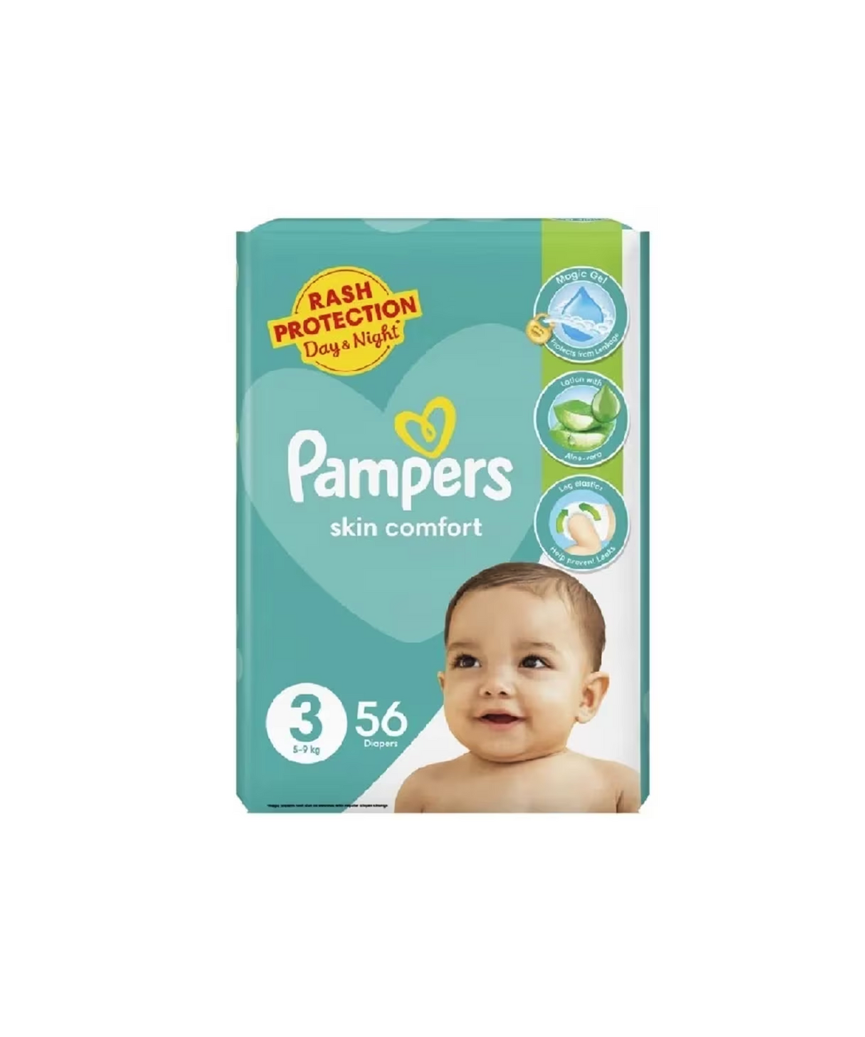 pampers diaper jumbo midi 3 56pc