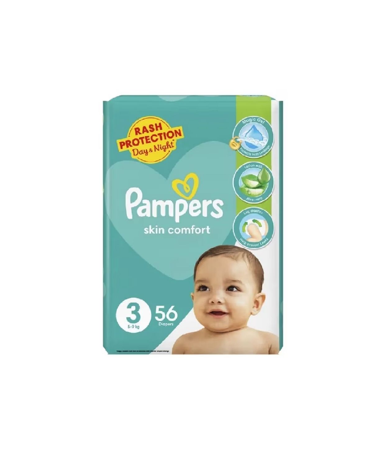 pampers diapers jumbo midi 3 56pc