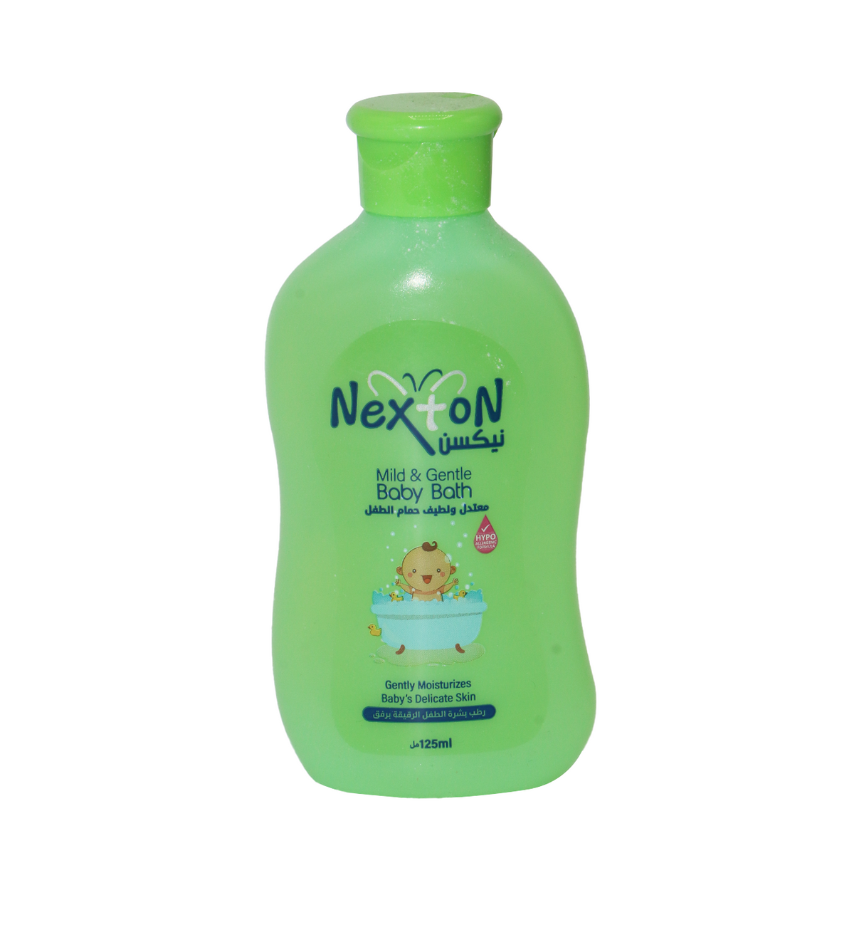 nexton baby bath mild & gentle 125ml