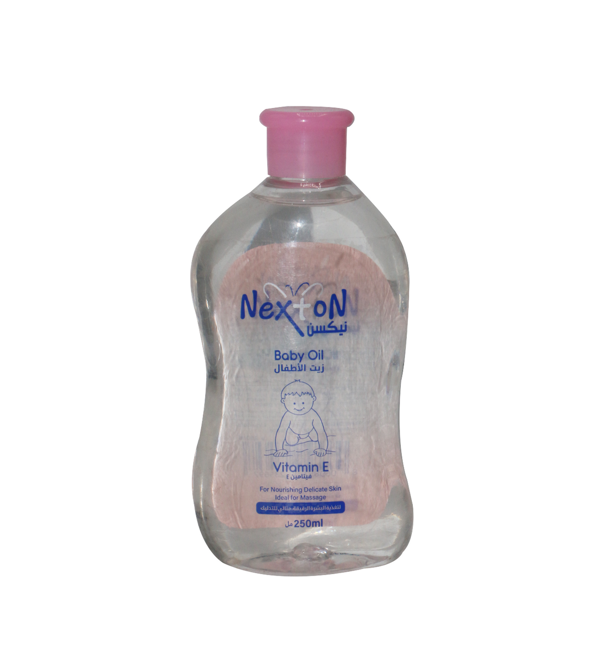 nexton baby oil pink 250ml