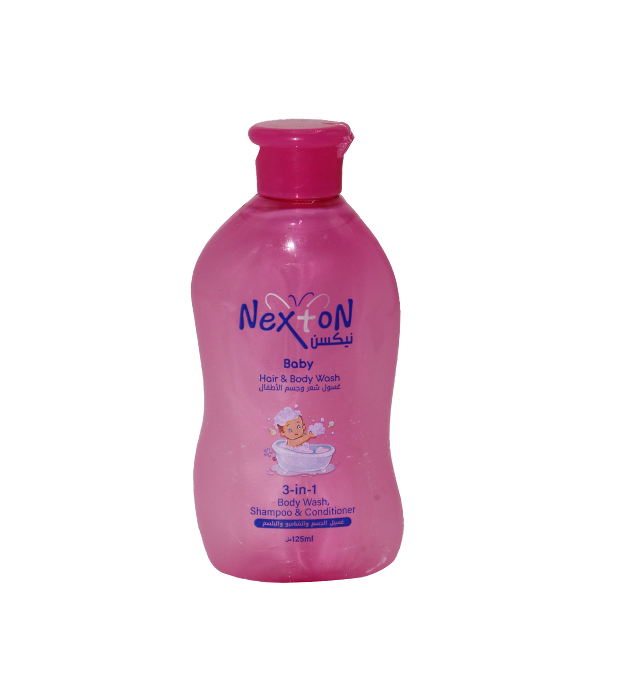 nexton baby shampoo & conditioner 3in1 125ml