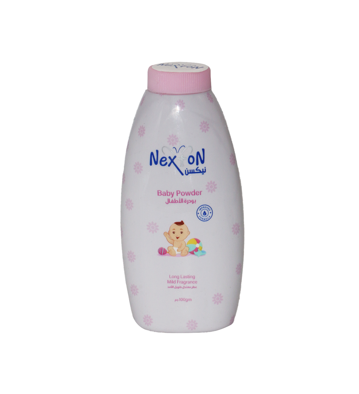 nexton baby powder pink 100g