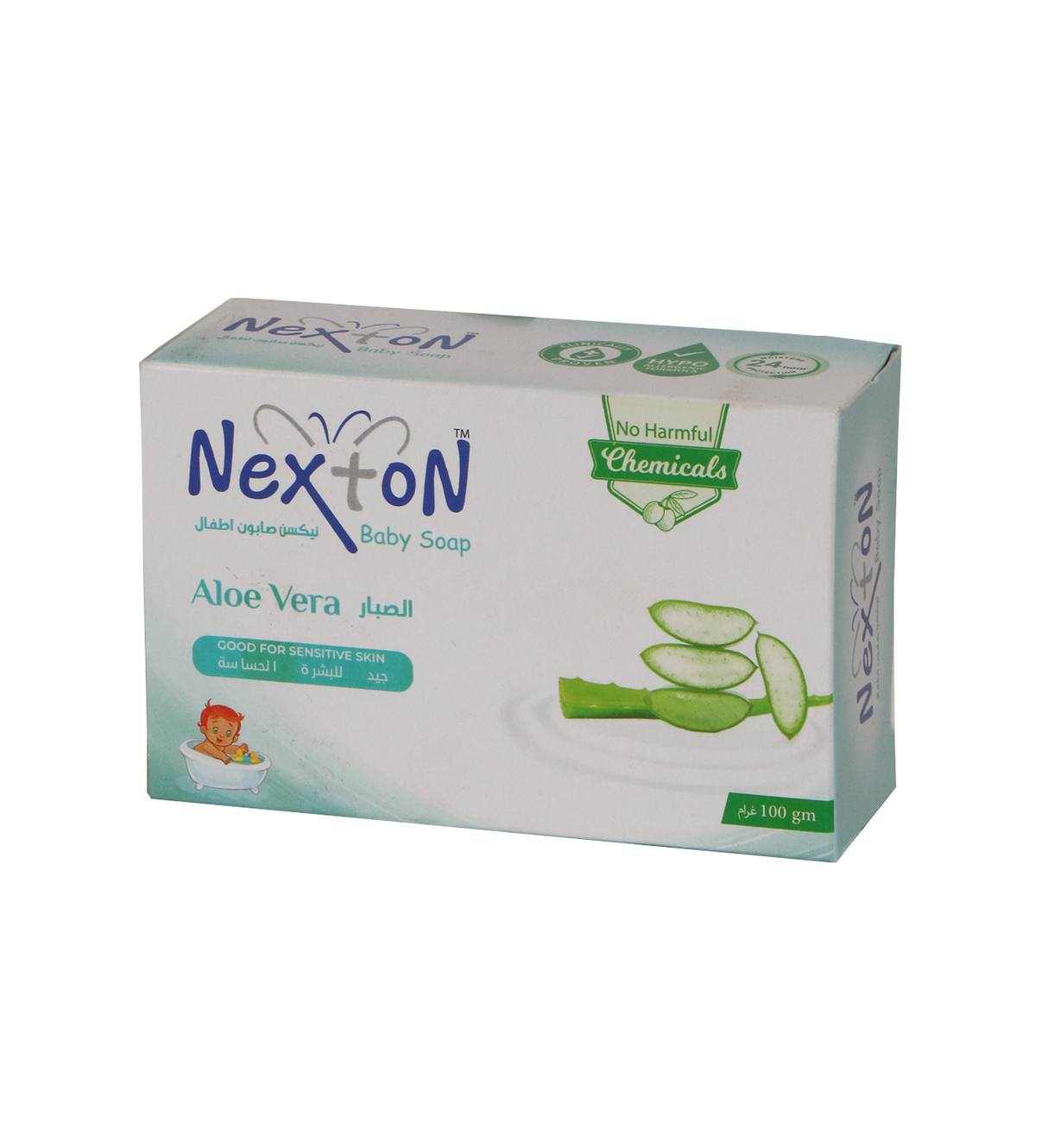 nexton baby soap aloe vera 100g