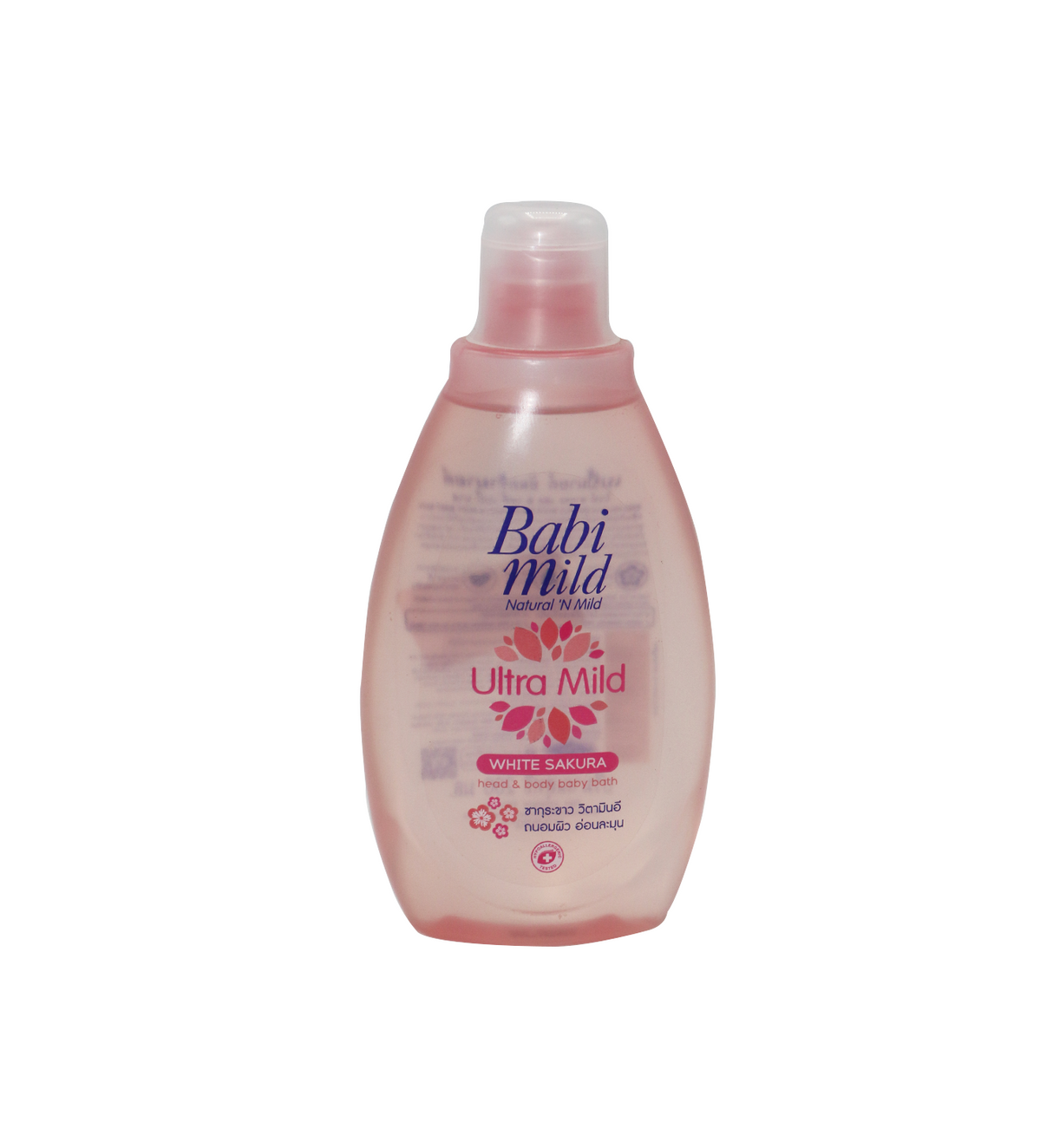 babi mild baby head & body bath sakura 180ml