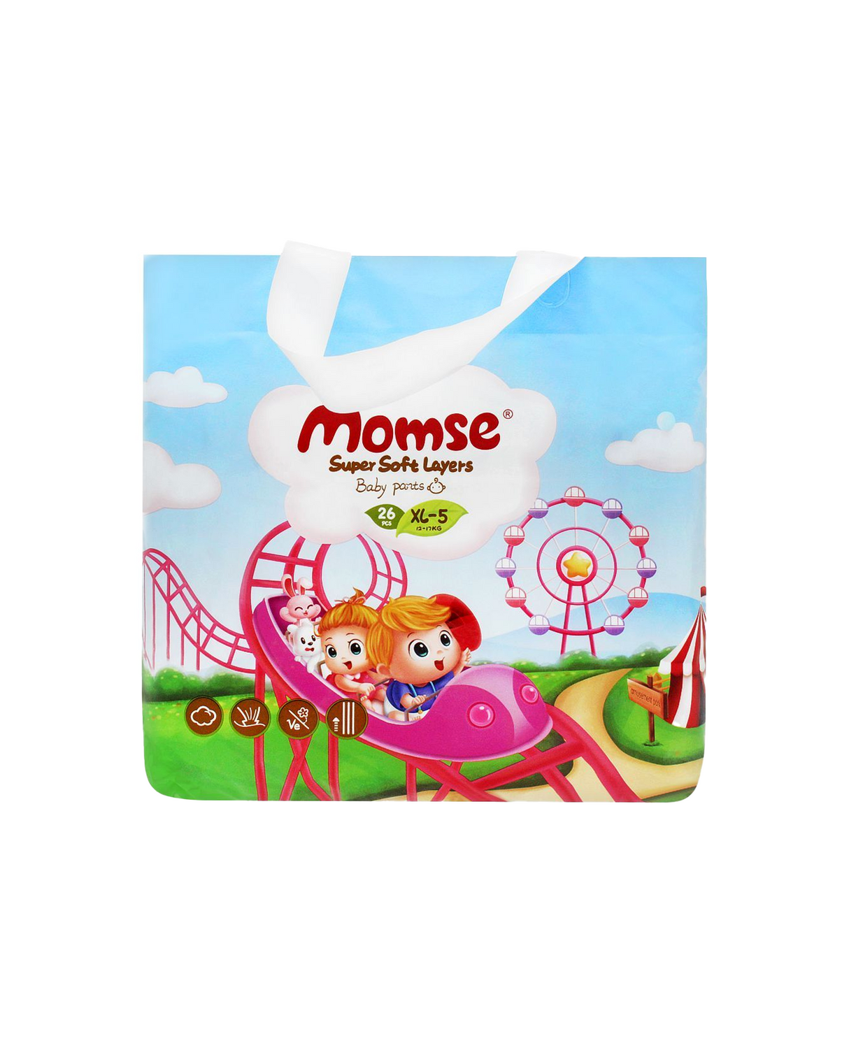 momse pants economy pack xl-5 26pc