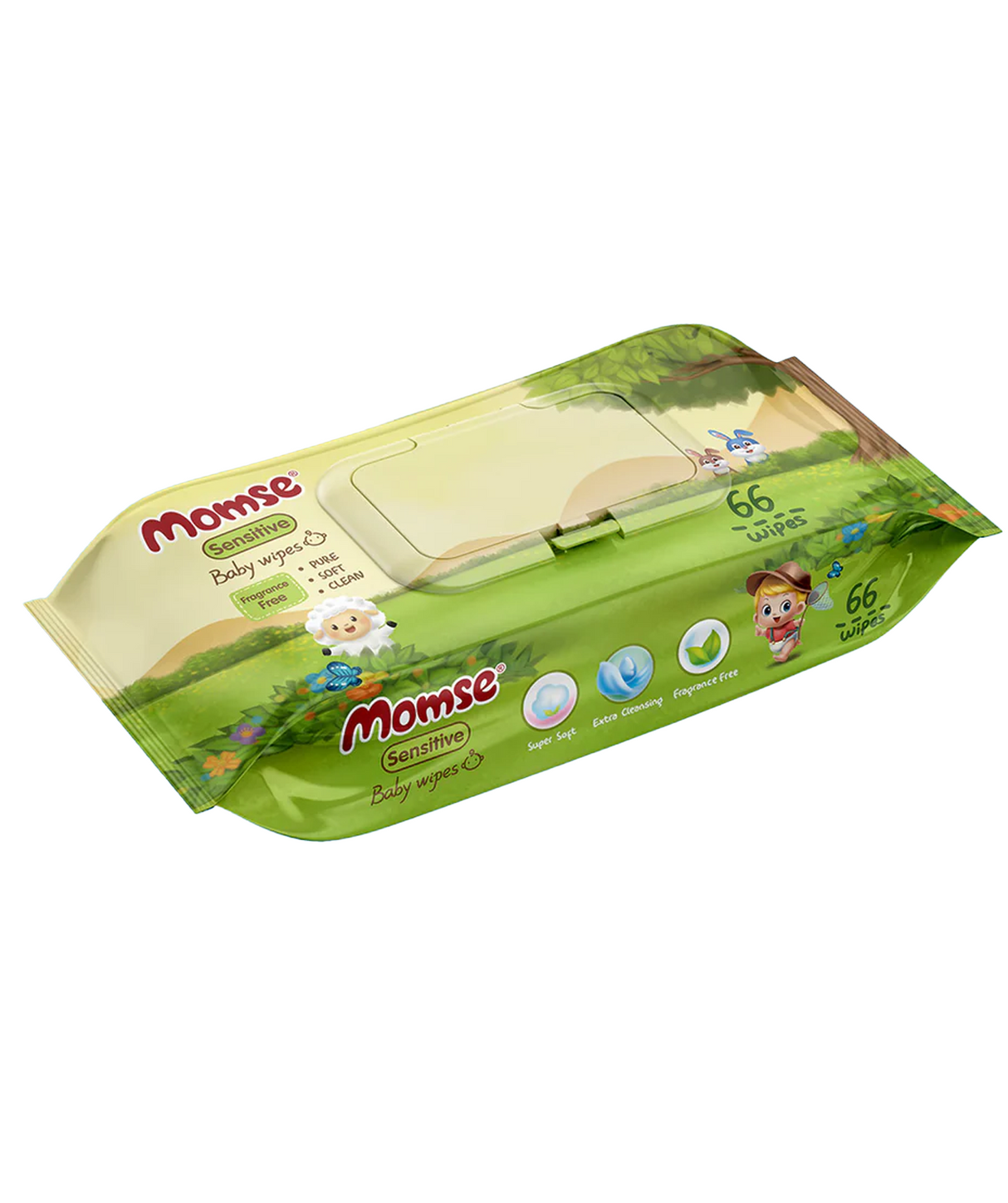 momse sensitive baby wipes 66pc d572