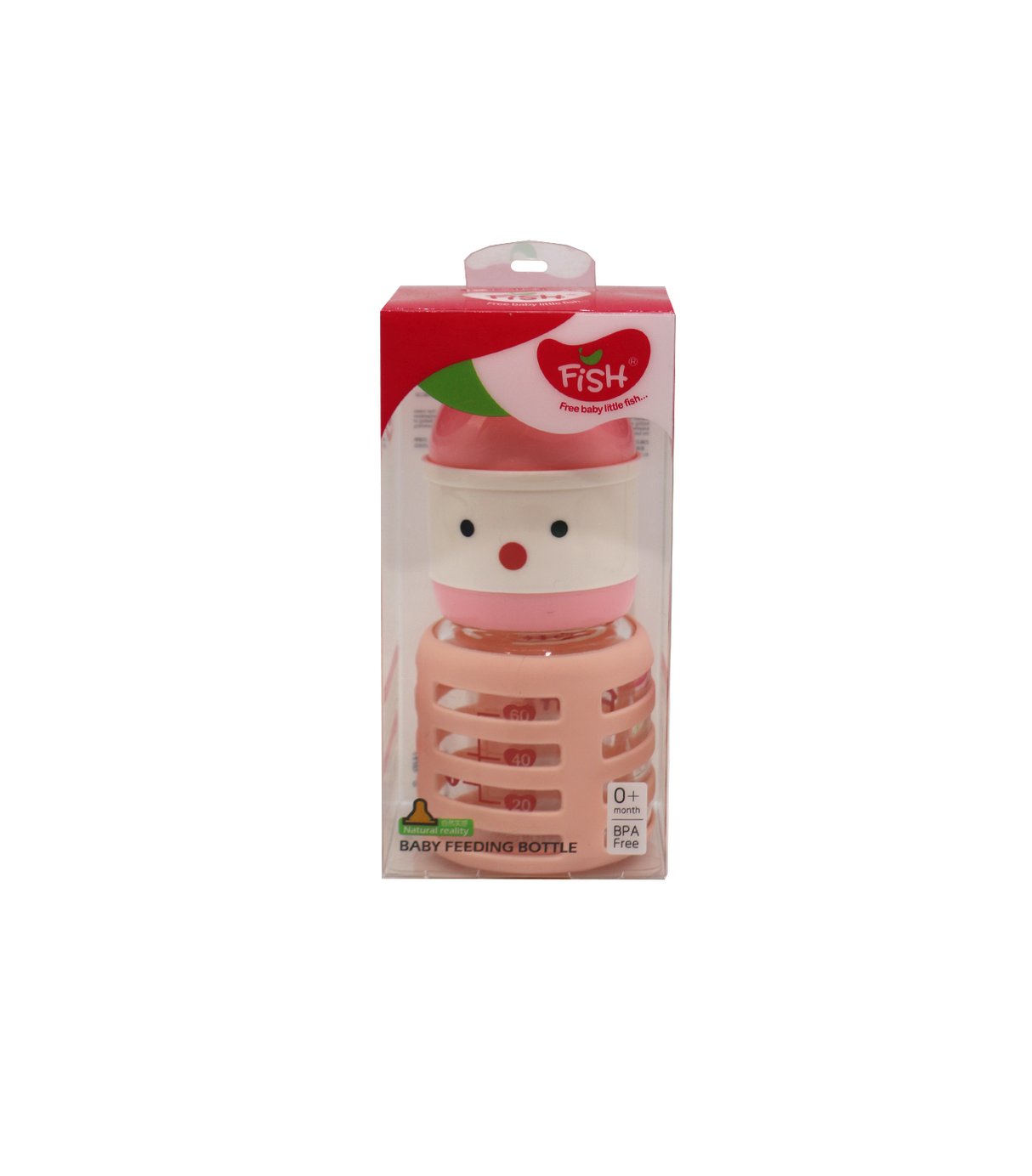 fish glass feeder 60ml china 8416