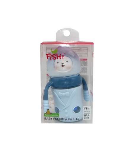 fish glass feeder 150ml china 8308a