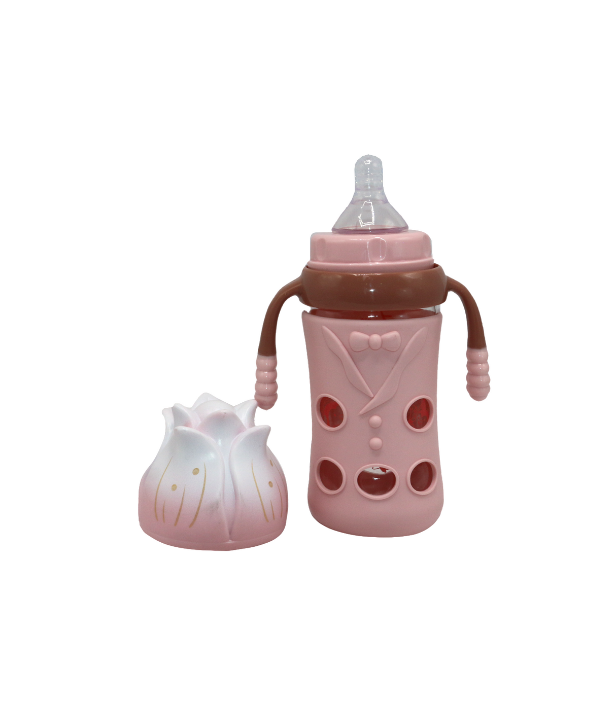 fish glass feeder 240ml china 8309