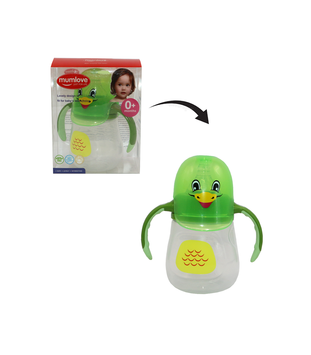 mumlove plastic feeder 210ml china 13