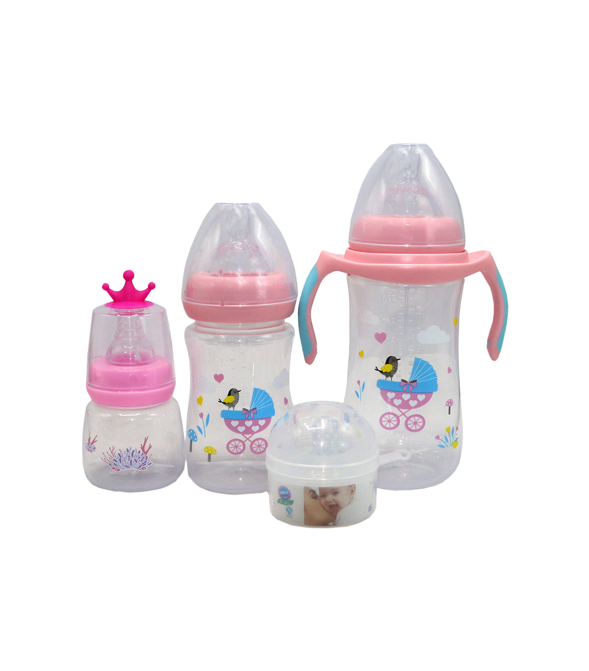 pretty plastic feeder 4pc china lh-1505