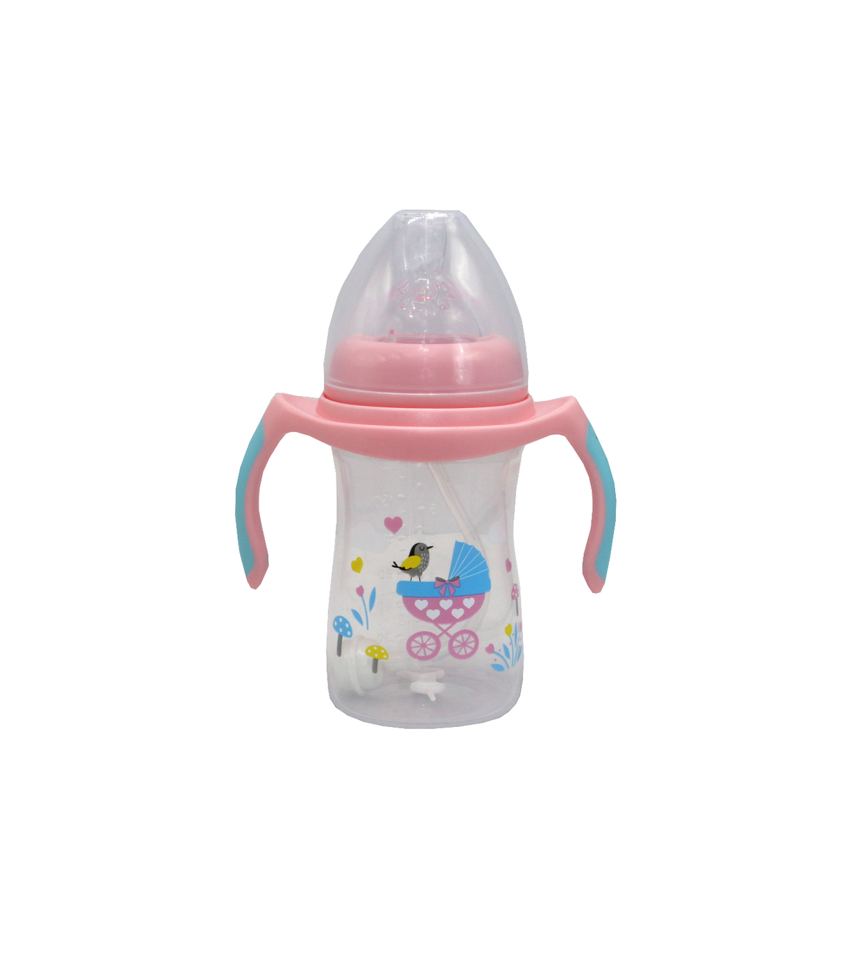 pretty plastic feeder 180ml china 1105