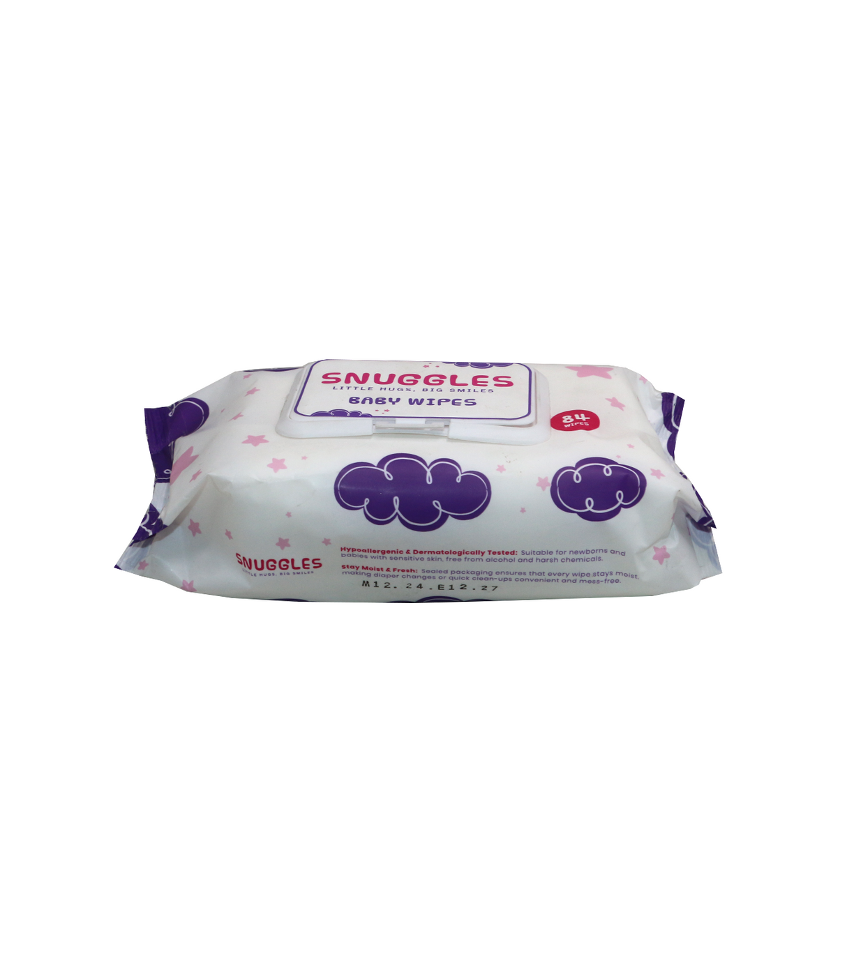 snuggles baby wipes 84pc