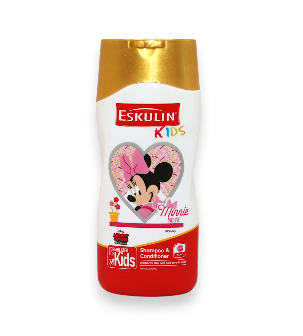 eskulin kids shampoo & conditioner minnie mouse 200ml