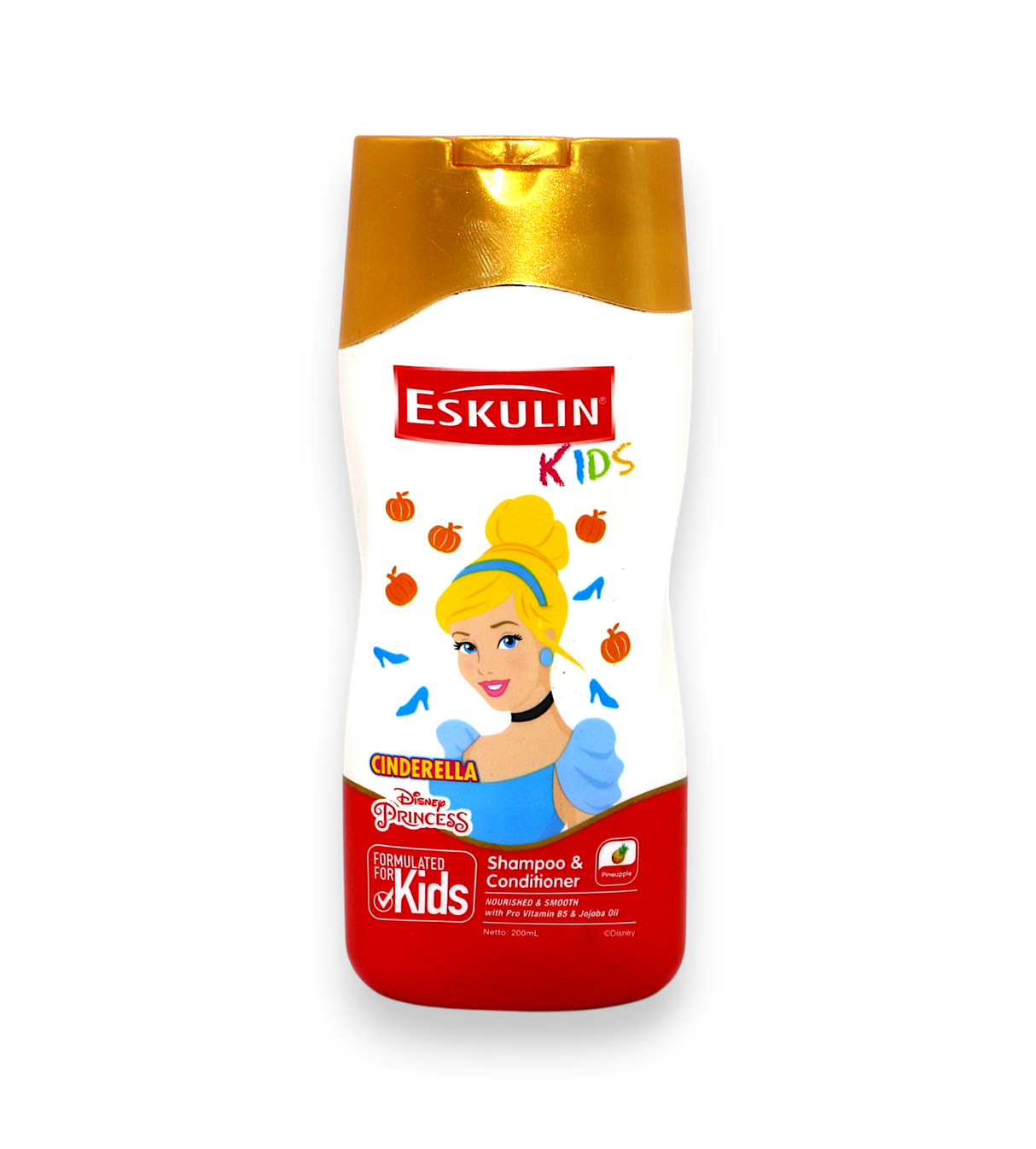 eskulin kids shampoo & conditioner cinderella 200ml