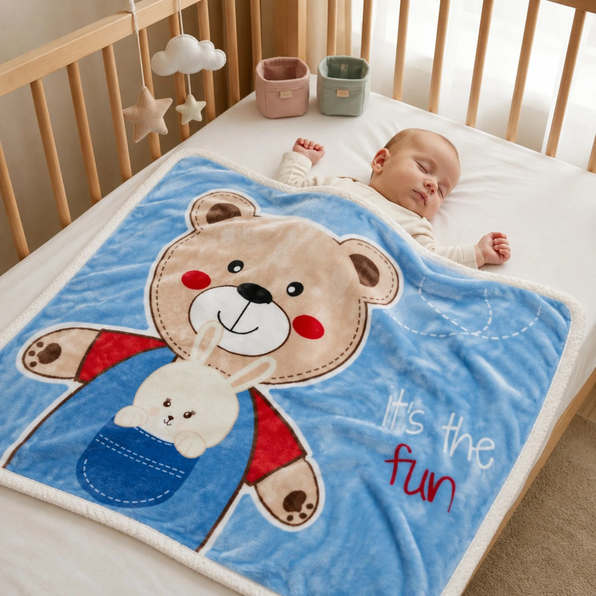 baby blanket 110x140 china