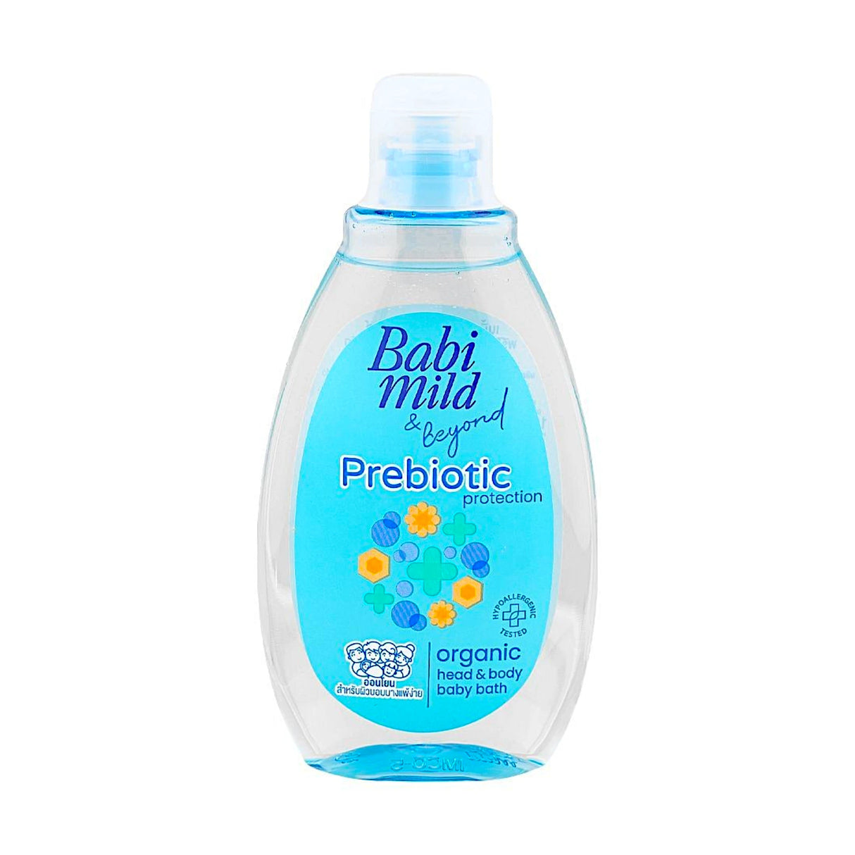 babi mild baby bath prebiotic 180ml