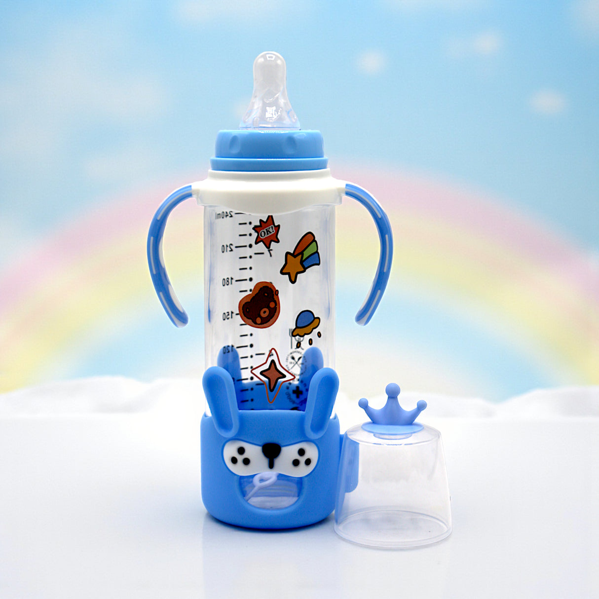 pretty glass feeder 240ml 1220 china