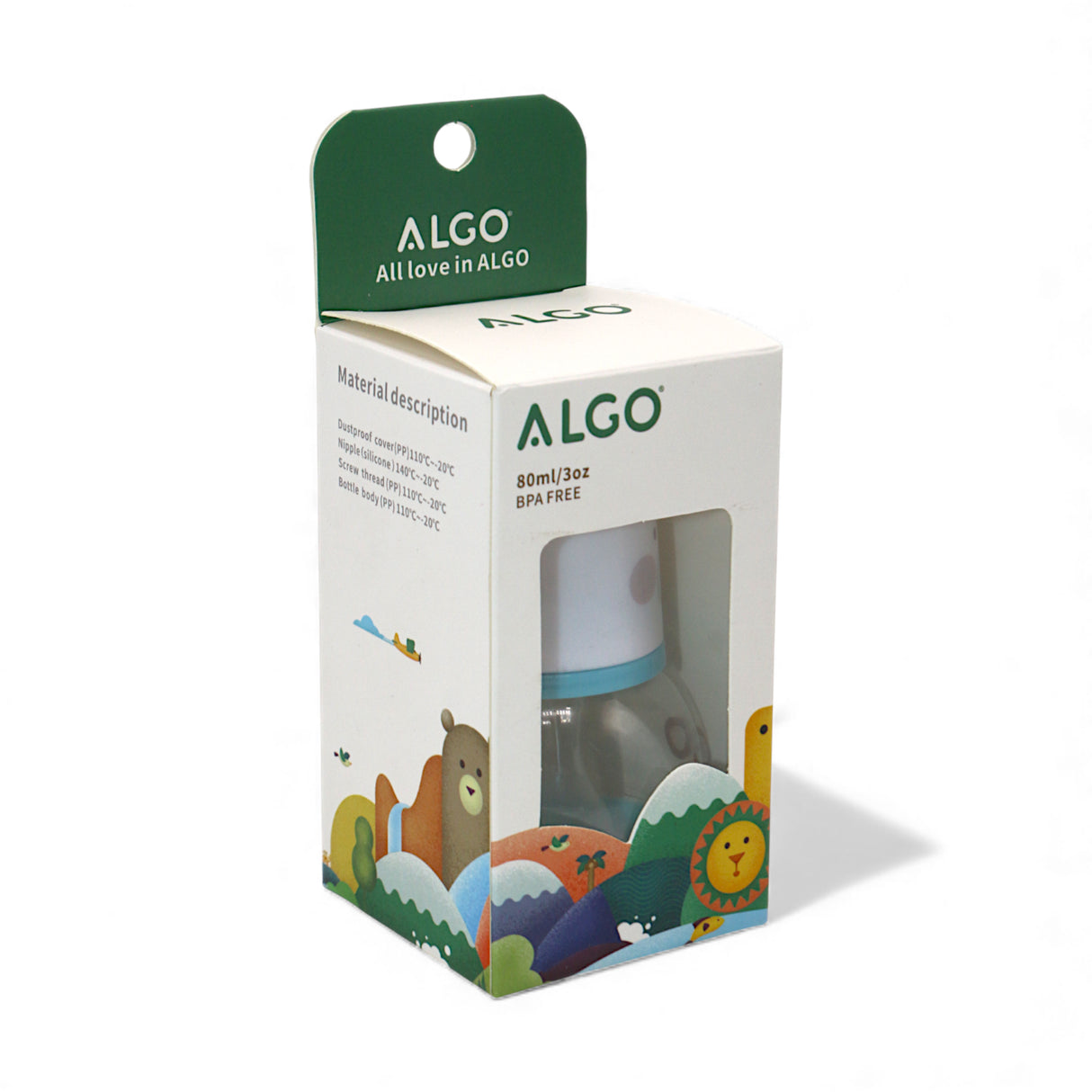algo plastic feeder 80ml 9617 china