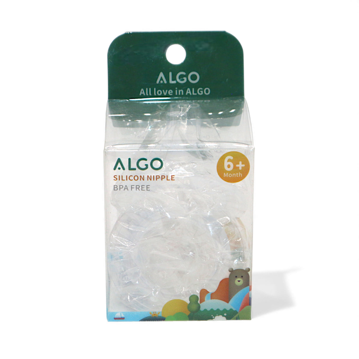 algo nipple wide neck 2pc china